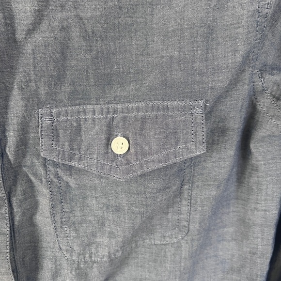 J. Crew Blue Casual Button Down Shirt with Long Sleeves 310 - Picture 4 of 11